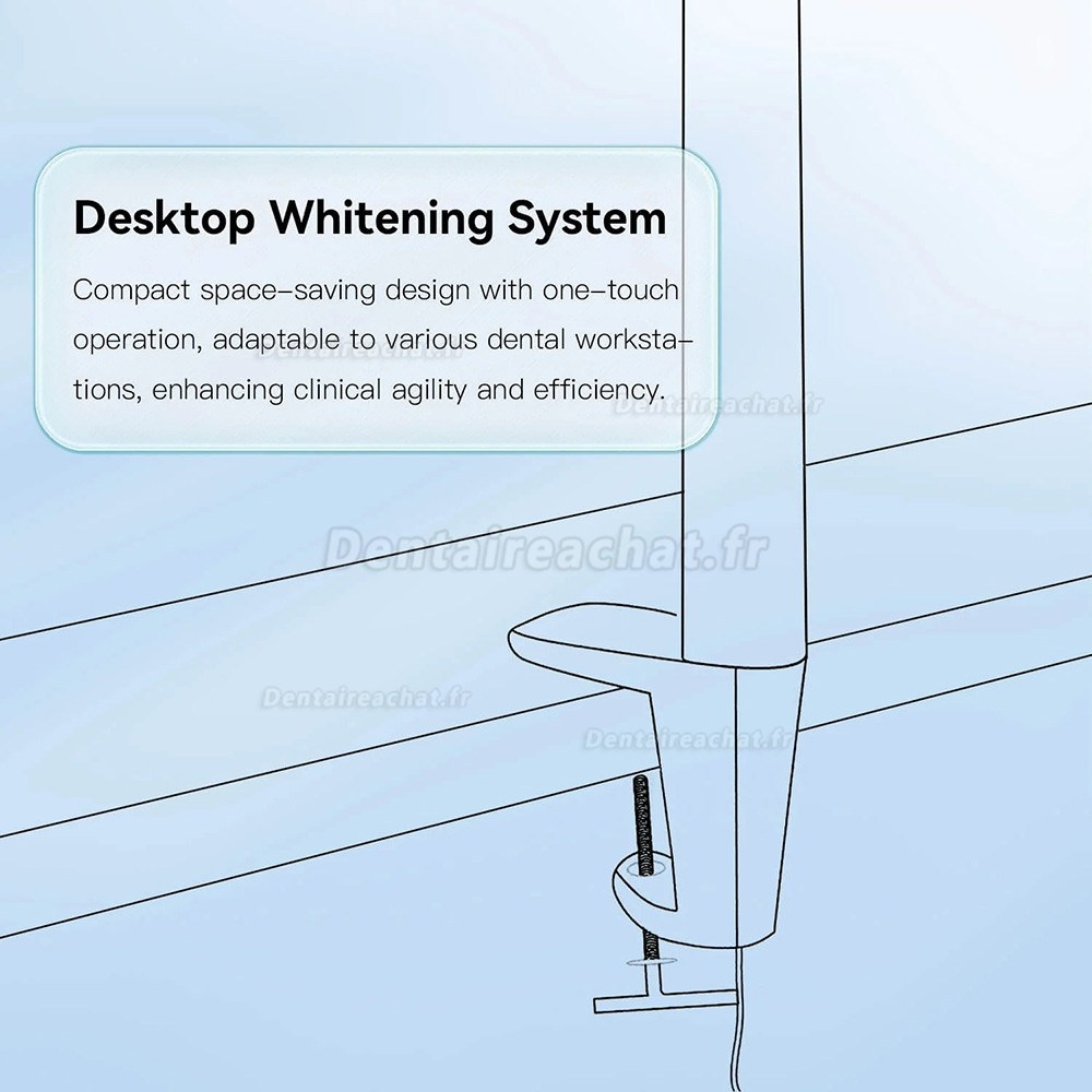 Lampe led blanchiment dentaire LED Bonin BM01-T (lumière 3 couleurs)